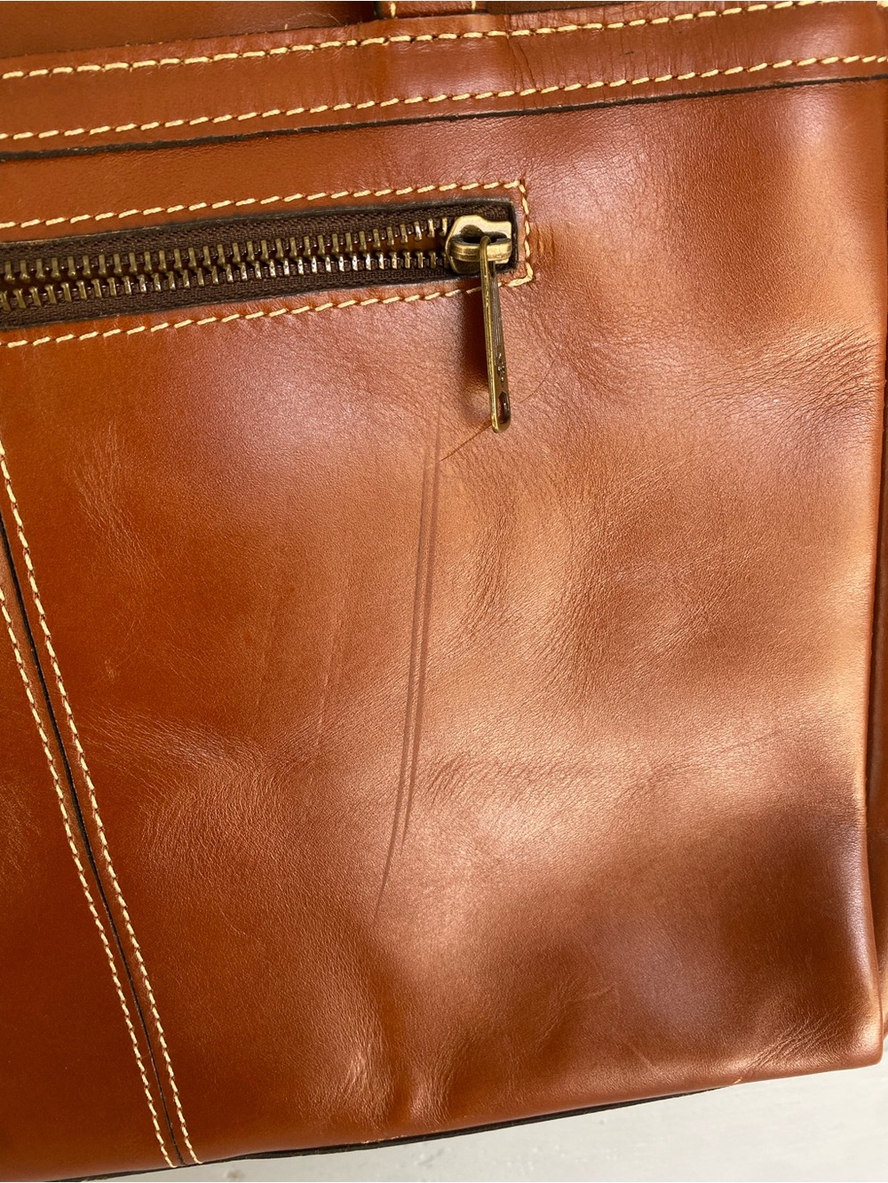 Patricia Nash Leather Poppy Tote - Picture 2 of 7